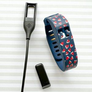 Tory Burch for Fitbit silicone printed bracelet and Fitbit Flex with charger